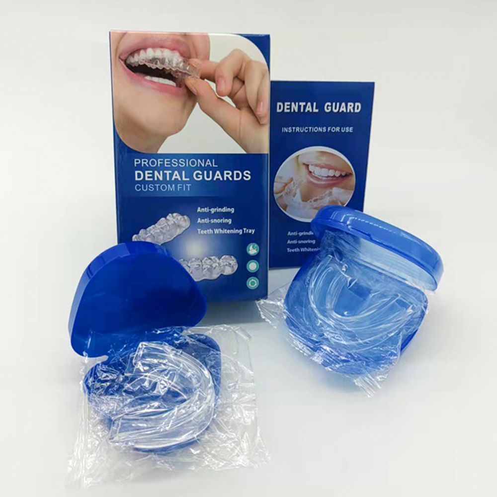 Teeth Whitening Mouth Guard - Grind Tightly Stop Snoring Tooth Box