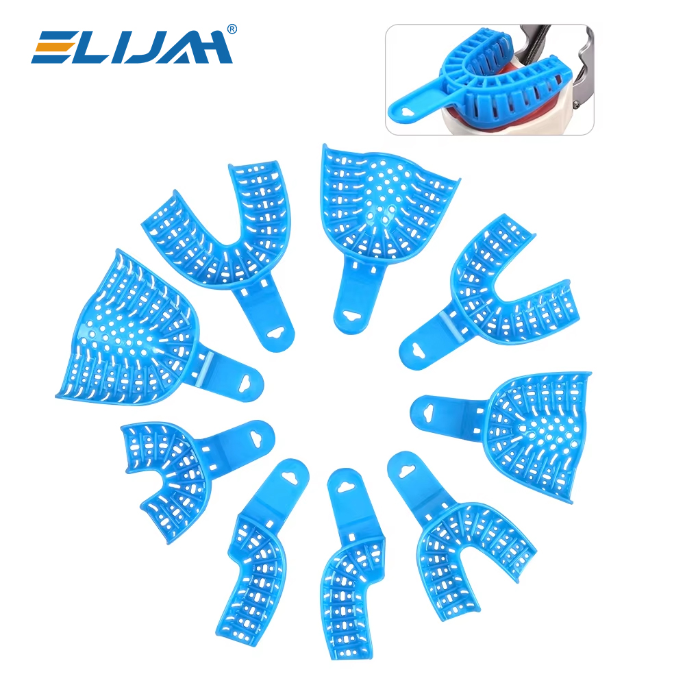 Teeth Whitening Trays - 9Pcs/Set Disposable Plastic Dental Impression Trays