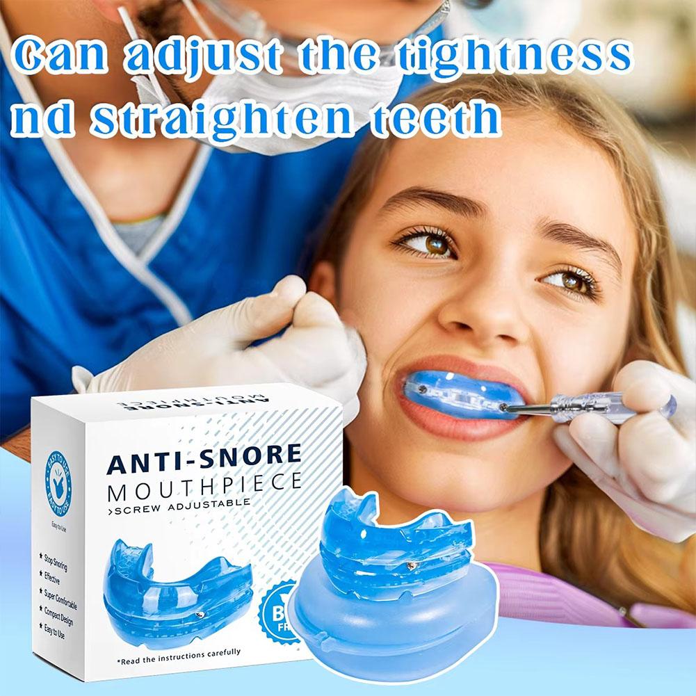 Teeth Whitening Mouth Guard - Adjustable Anti Snoring Mouth Guard Improve