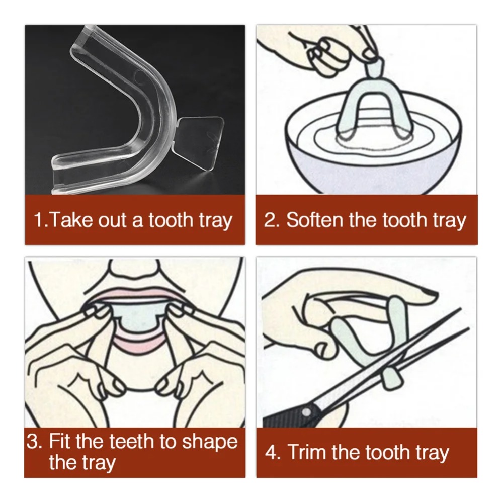 1-4Pc Anti Snoring Bruxism Sle - Teeth Whitening Mouth Guard review and price