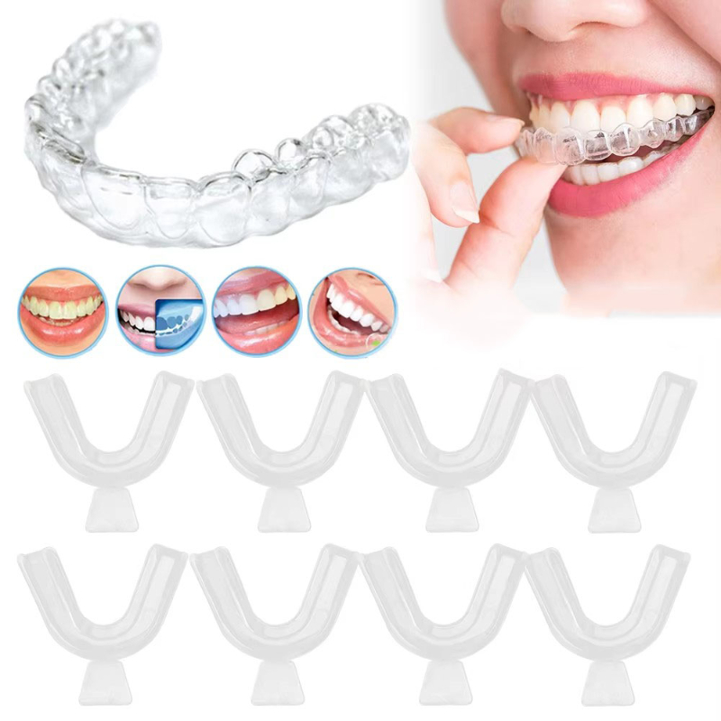 1/3/6pairs Silicone Mouth Guar - Teeth Whitening Mouth Guard review and price