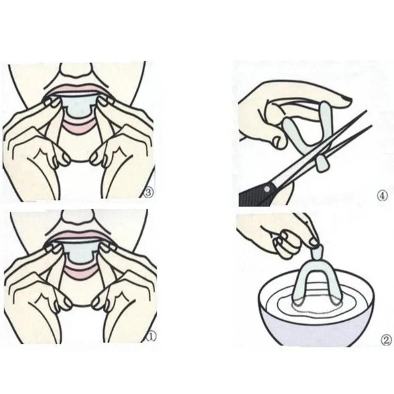 1/3/6pairs Silicone Mouth Guar - Teeth Whitening Mouth Guard review and price