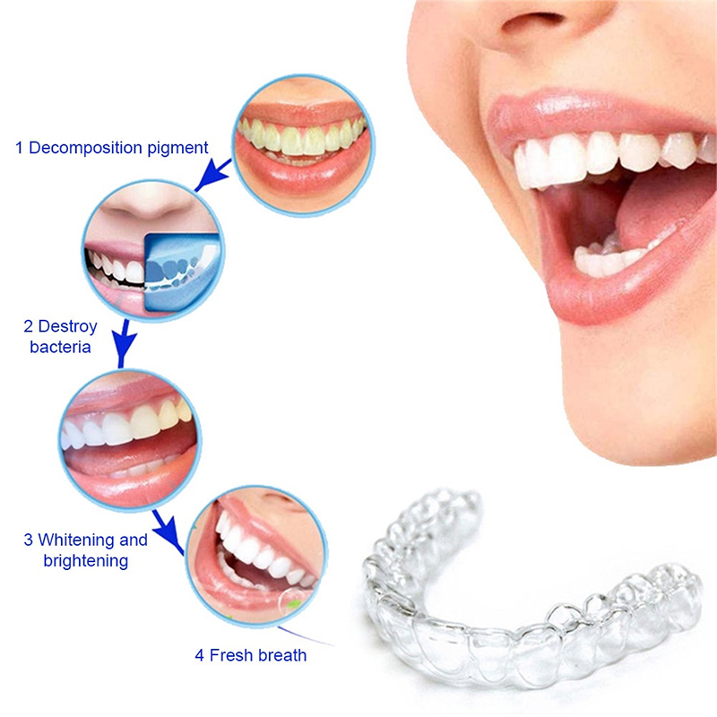 Comfort Fit Silicone Mouth Tra - Teeth Whitening Mouth Guard review and price