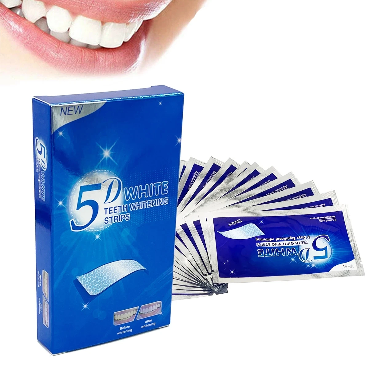 White Tooth Dental Oral Hygien - Teeth Whitening Strips Permanent review and price