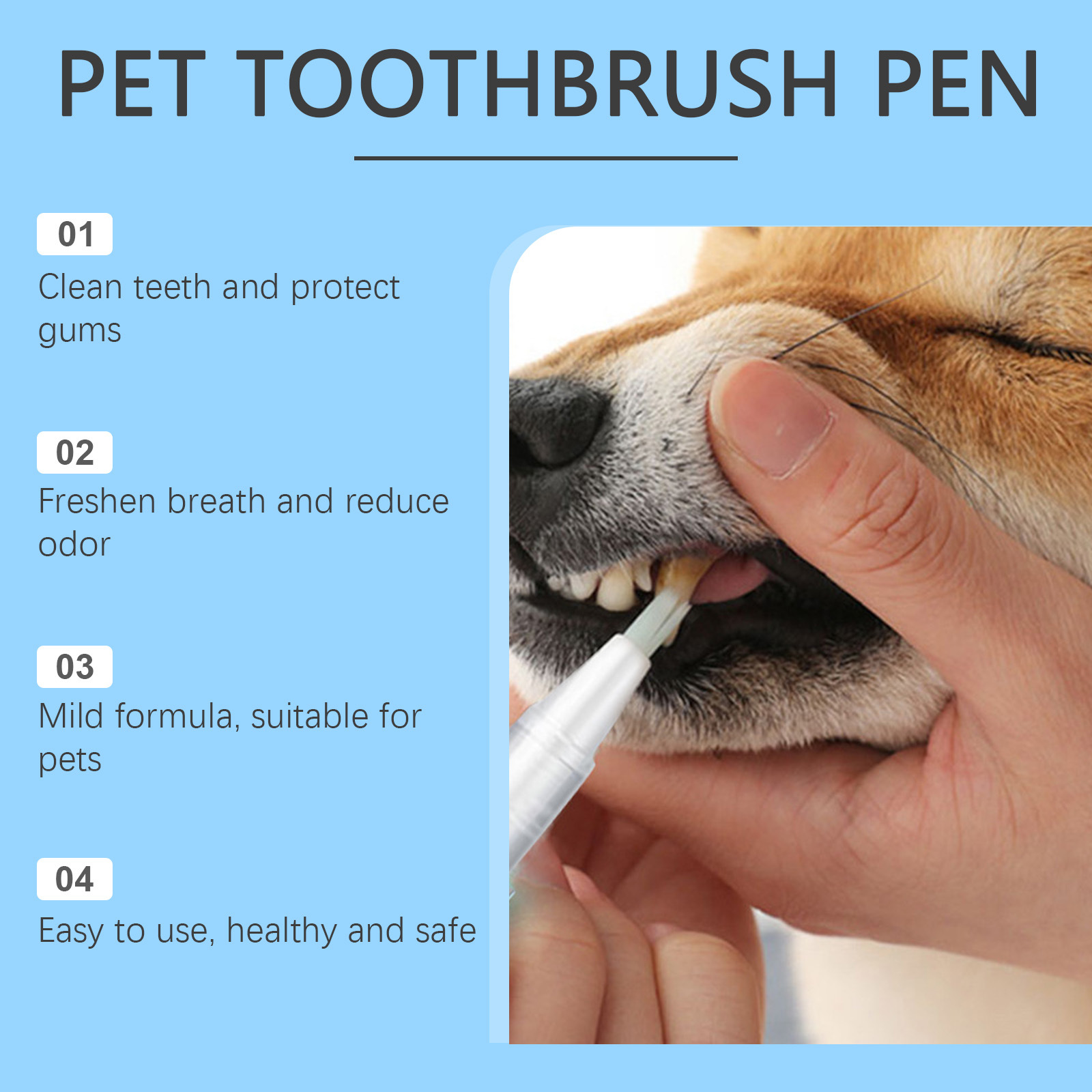 Oral Cleaning Gel Pen For Dogs - Teeth Whitening Paste review and price
