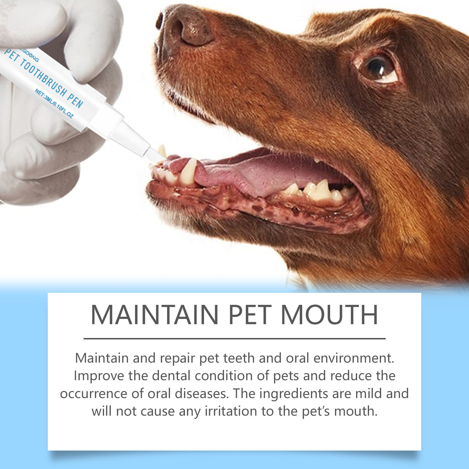 Oral Cleaning Gel Pen For Dogs - Teeth Whitening Paste review and price