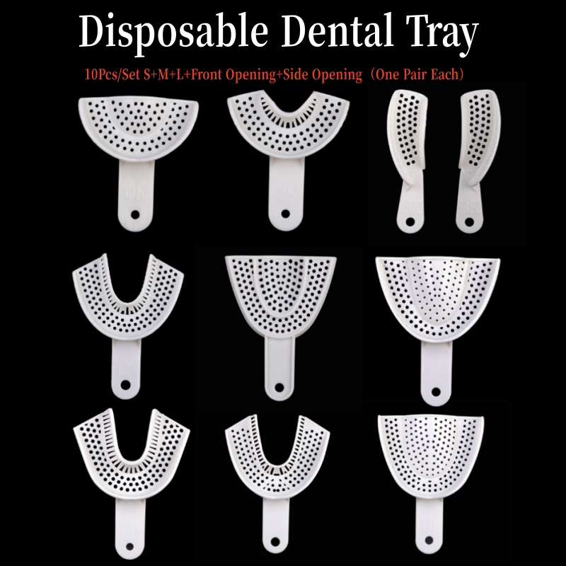 10Pcs Dental Impression Plasti - Teeth Whitening Trays review and price