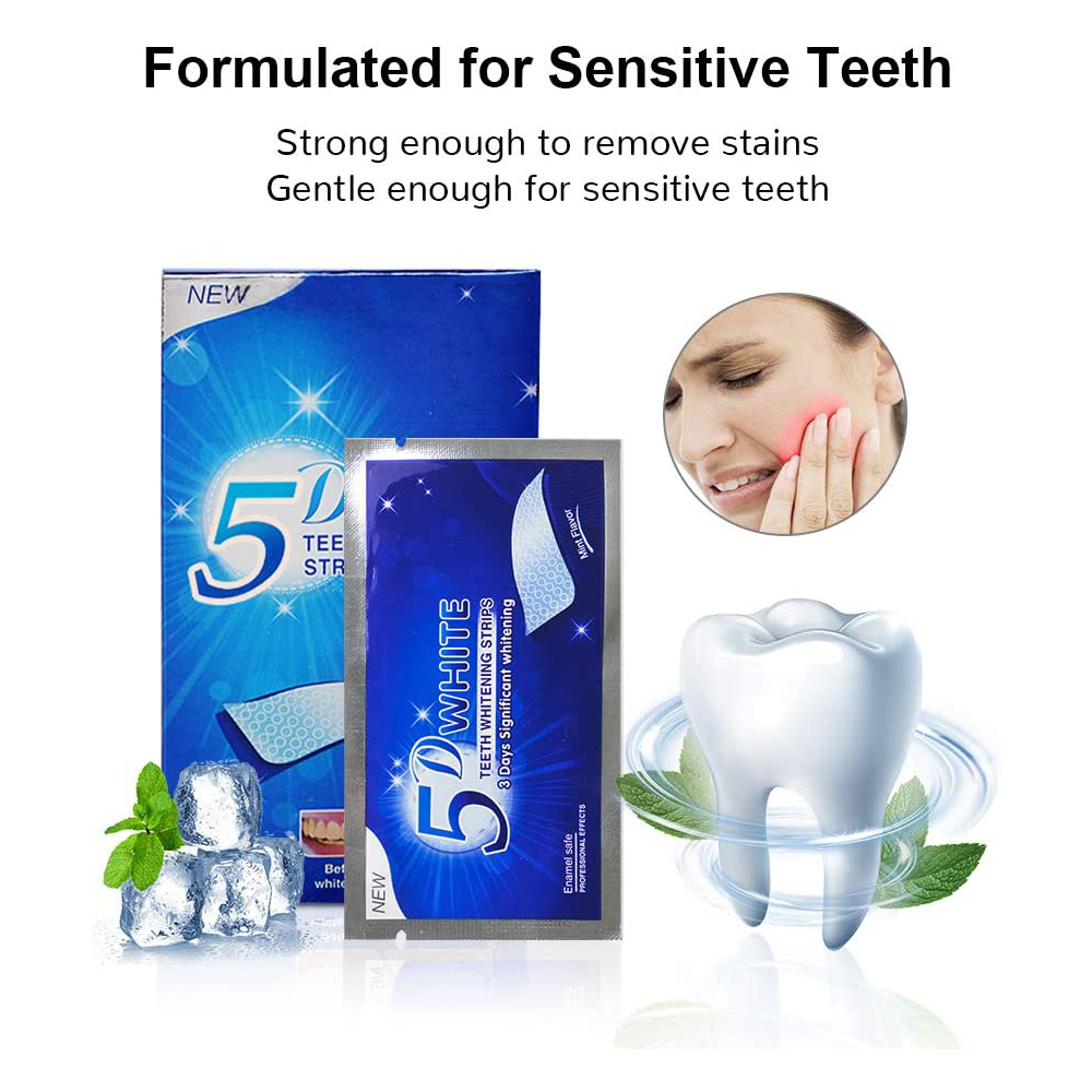 5D White Teeth Whitening Strip - Teeth Whitening Paste review and price