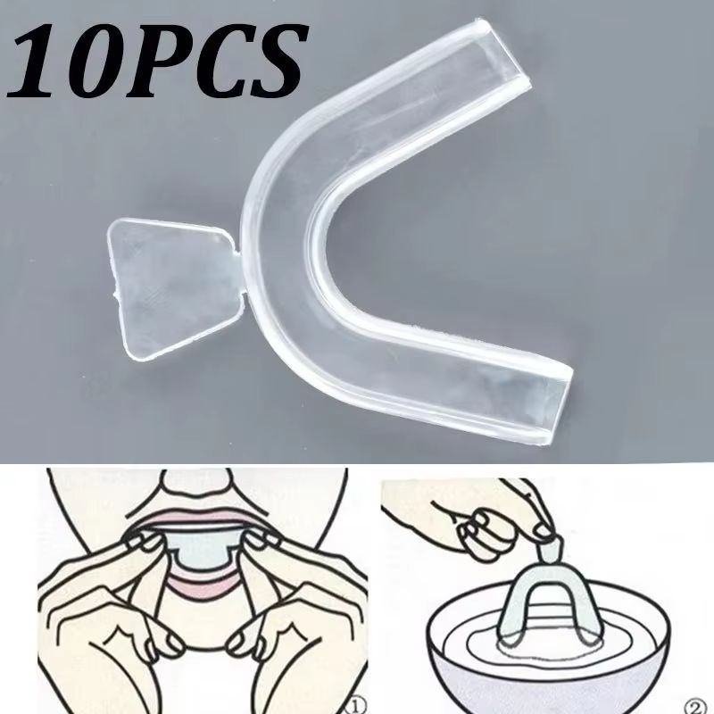 10Pcs Silicone Mouth Guard Tee - Teeth Whitening Mouth Guard review and price